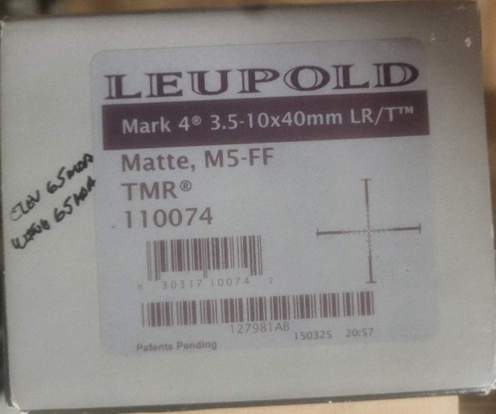 Leupold MK 4 3.5x10x40mm Scope -img-0