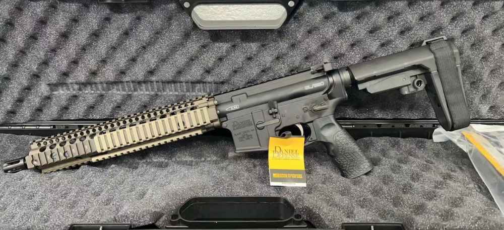 DANIEL DEFENSE DDM4 GL/SSC FDE 5.56 NATO 12.5" 32-RD SEMI-AUTO PISTOL-img-1