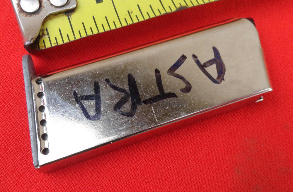 Astra (Maybe?) .25 ACP Pistol Magazine, Nickel, Very Good-img-2