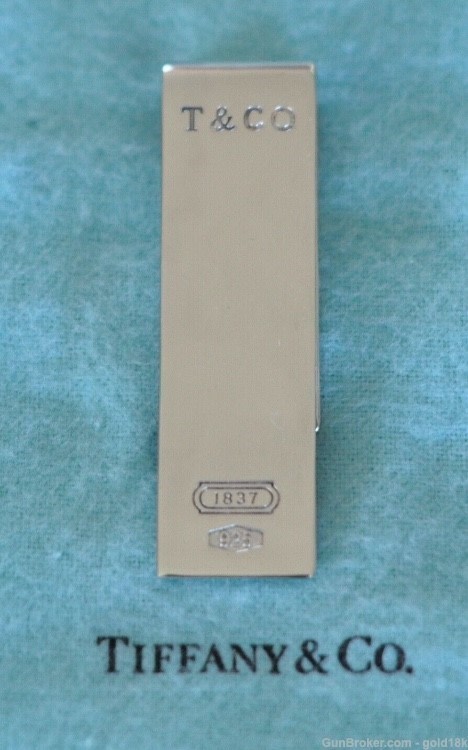 Tiffany & Co. 1837 Money Clip Sterling Silver 925-img-0
