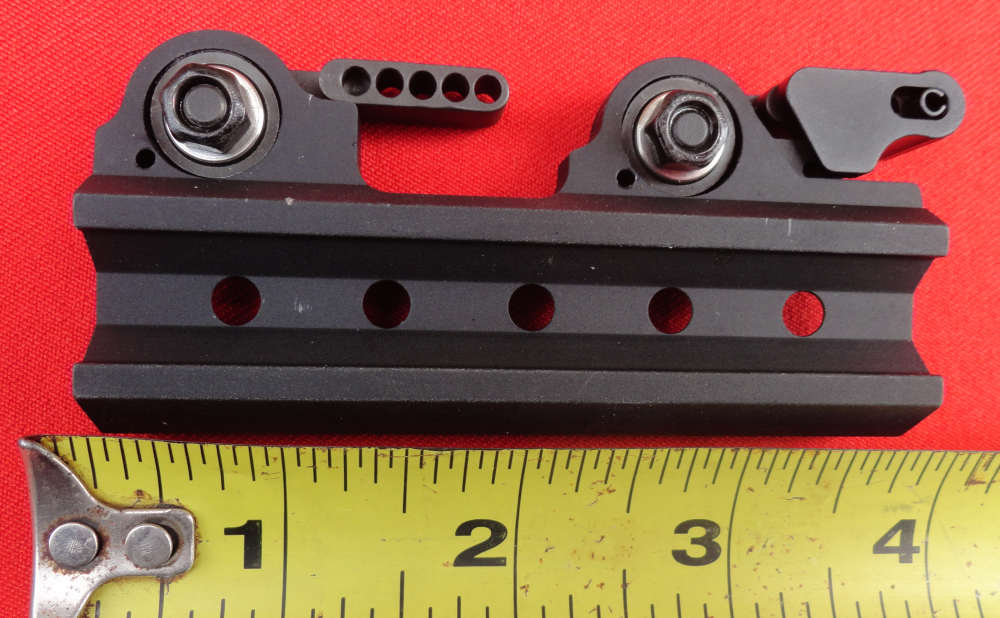 QD Quick Detachable ACOG Picatinny Rail Mount/Base, Dual Throw Levers-img-0