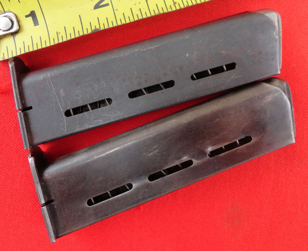 ONE German WWII CZ27 Original Factory Magazine .32 ACP/7.65MM, Very Good-img-1