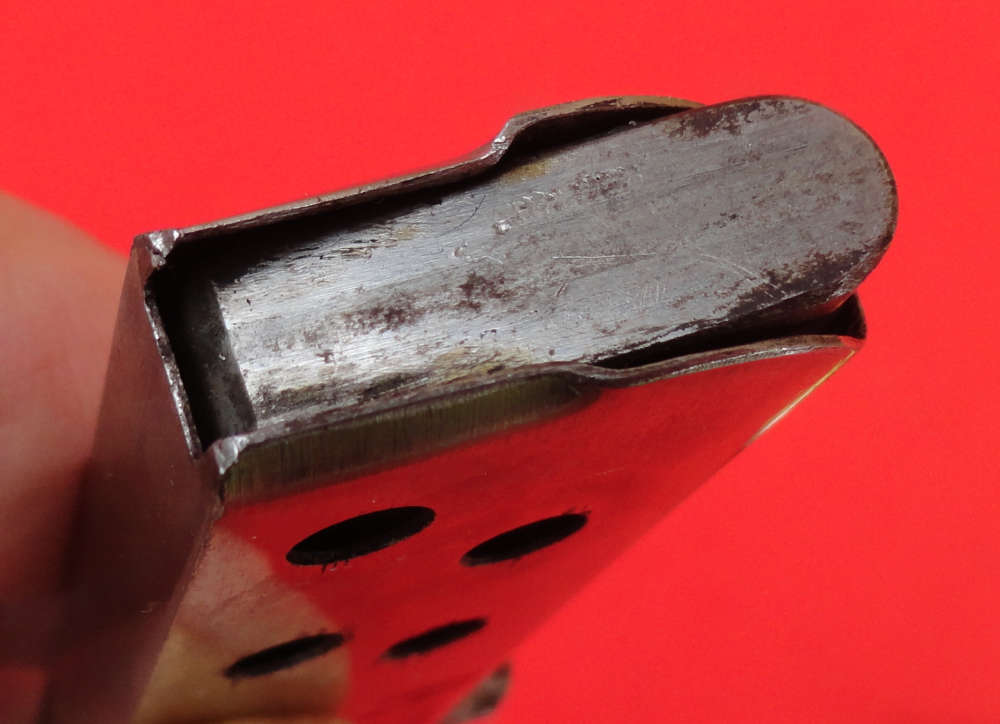 Astra 200 Firecat Factory Pistol Magazine .25 ACP, Nickel, Very Good-img-4