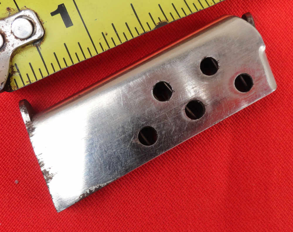 Astra 200 Firecat Factory Pistol Magazine .25 ACP, Nickel, Very Good-img-2