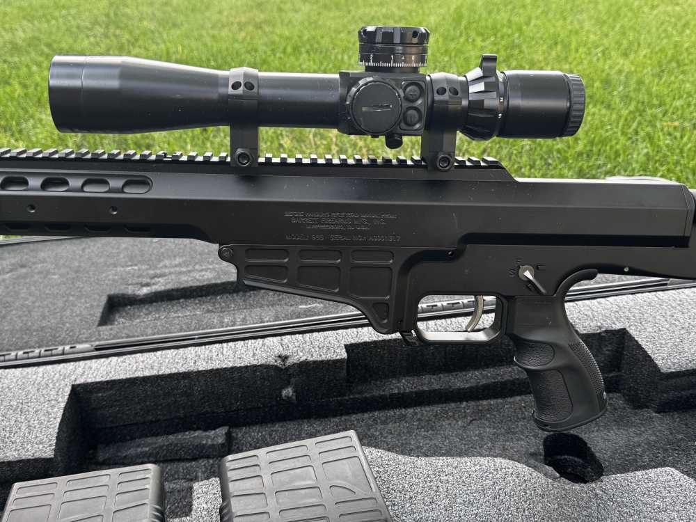 Barrett 338 Lapua 2 mags IOR Scope 98B with bipod and original case-img-8