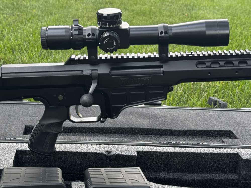 Barrett 338 Lapua 2 mags IOR Scope 98B with bipod and original case-img-2