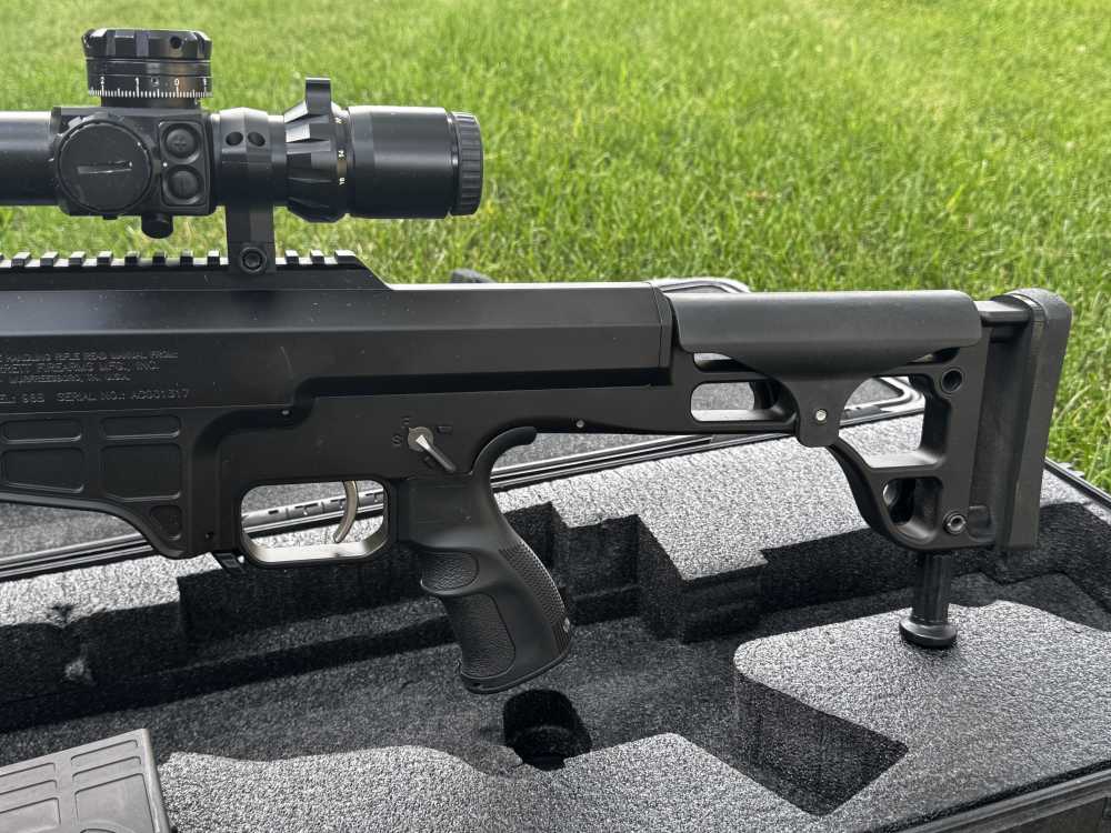 Barrett 338 Lapua 2 mags IOR Scope 98B with bipod and original case-img-7