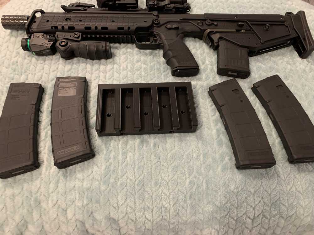 Keltech RDB 17 Gun Safe PMAG 30rnd Magazine Holder-img-0