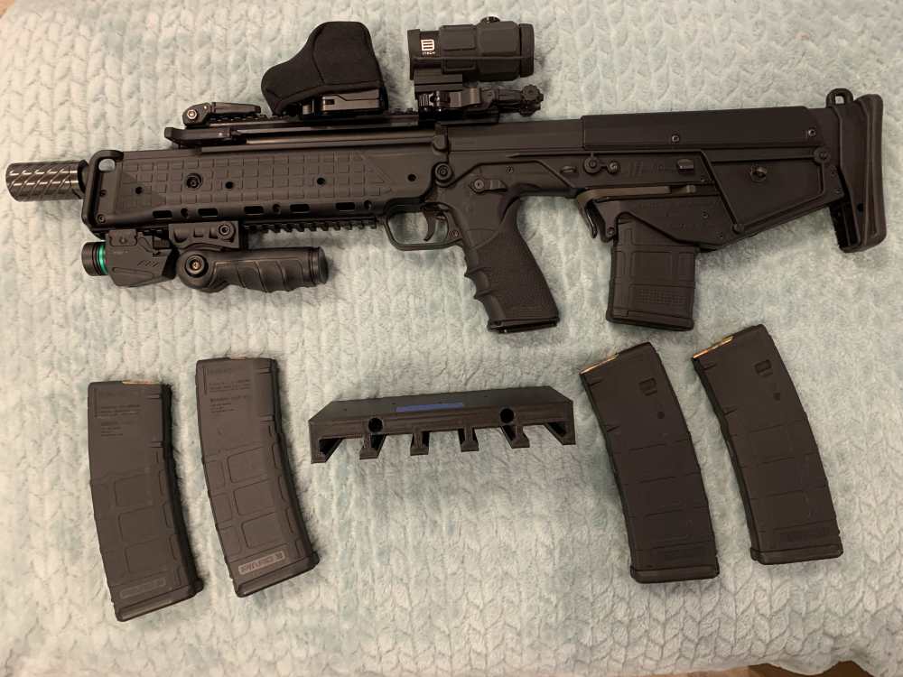 Keltech RDB 17 Gun Safe PMAG 30rnd Magazine Holder-img-1