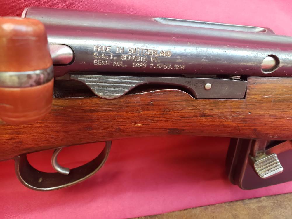 Schmidt-Rubin 1889 - Original Sling and Muzzle Cap - Stunning - Antique-img-9