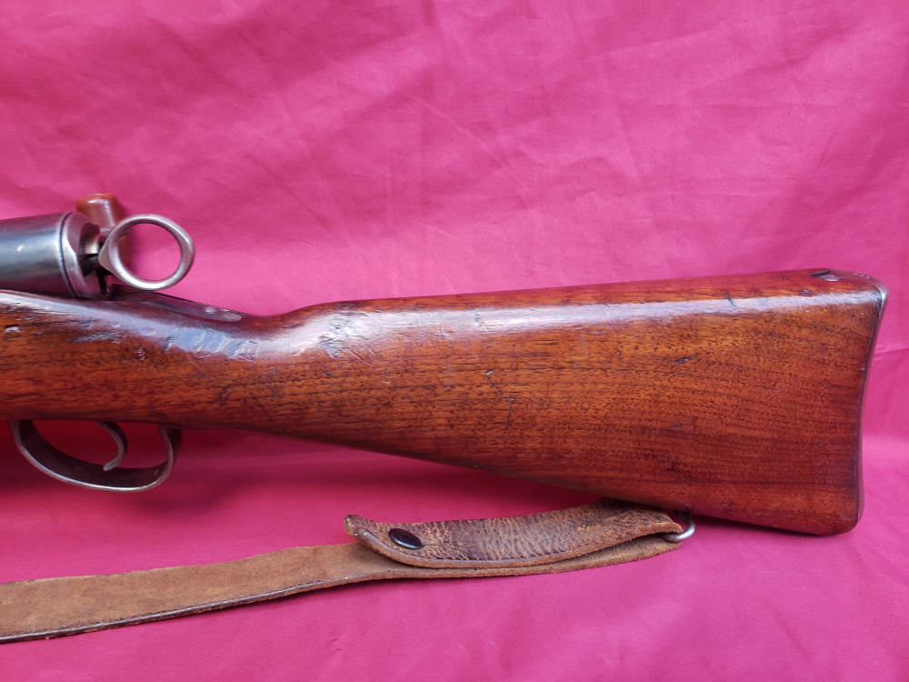 Schmidt-Rubin 1889 - Original Sling and Muzzle Cap - Stunning - Antique-img-25