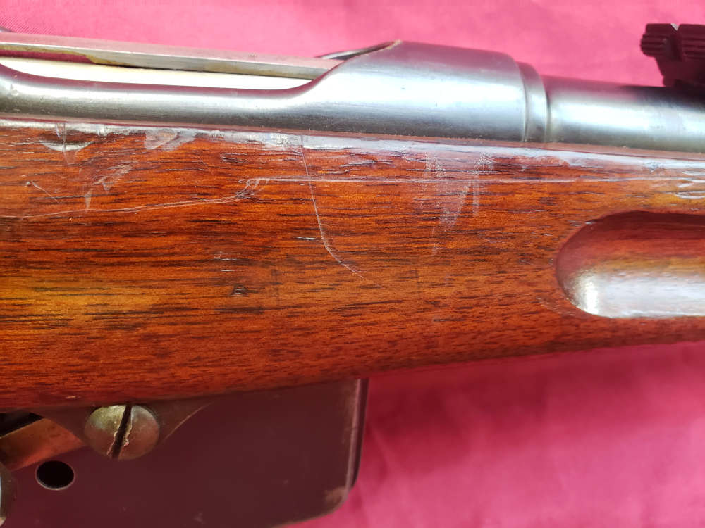Schmidt-Rubin 1889 - Original Sling and Muzzle Cap - Stunning - Antique-img-12