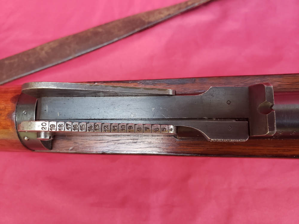 Schmidt-Rubin 1889 - Original Sling and Muzzle Cap - Stunning - Antique-img-52