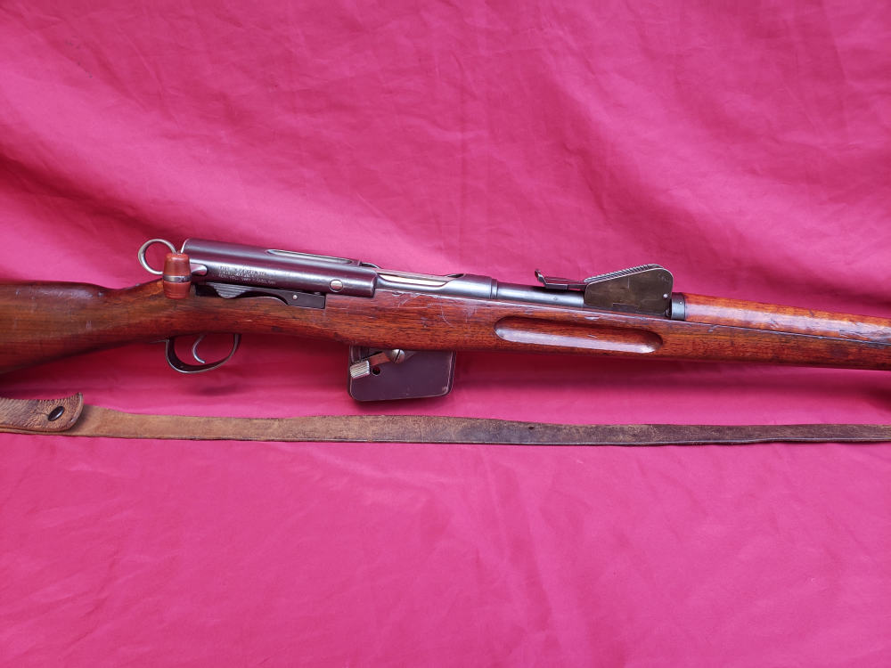 Schmidt-Rubin 1889 - Original Sling and Muzzle Cap - Stunning - Antique-img-3