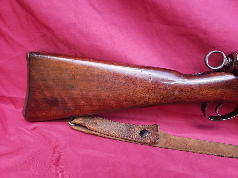 Schmidt-Rubin 1889 - Original Sling and Muzzle Cap - Stunning - Antique-img-4