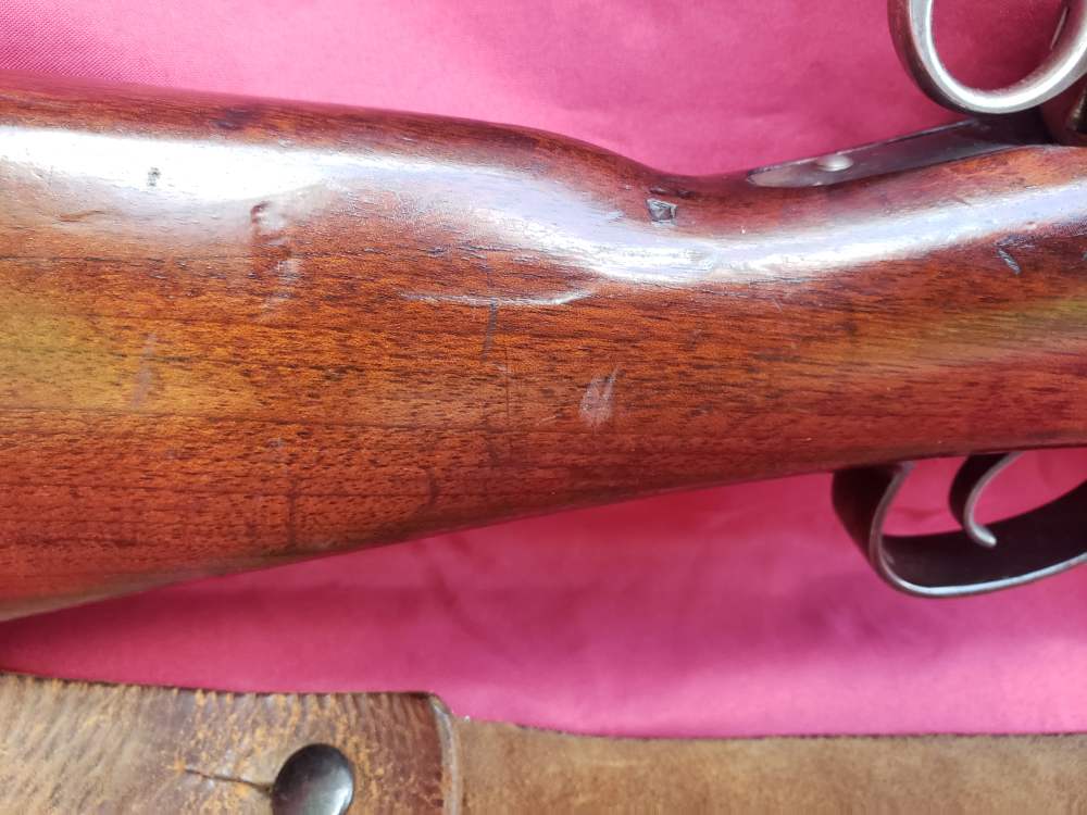 Schmidt-Rubin 1889 - Original Sling and Muzzle Cap - Stunning - Antique-img-7