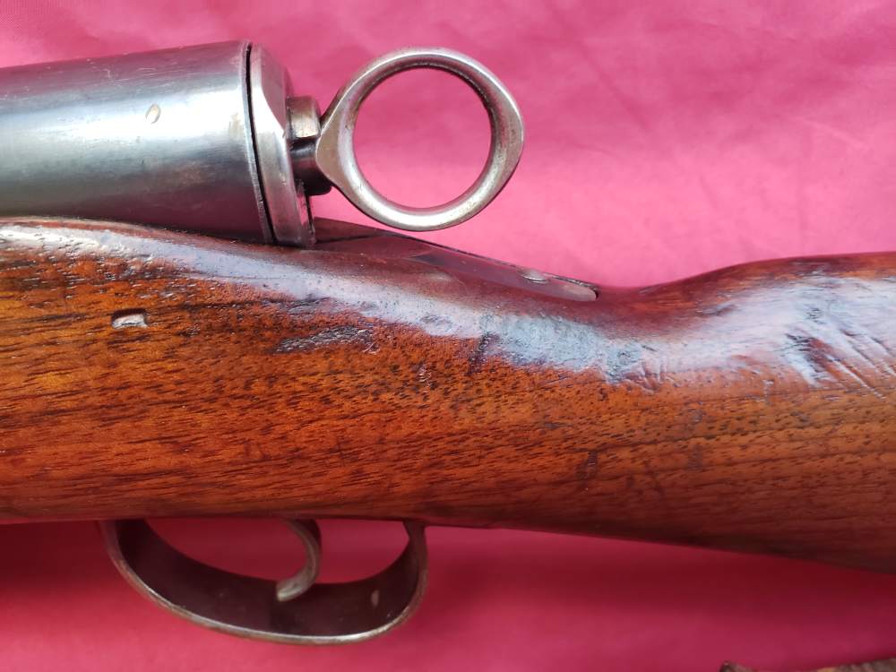 Schmidt-Rubin 1889 - Original Sling and Muzzle Cap - Stunning - Antique-img-28