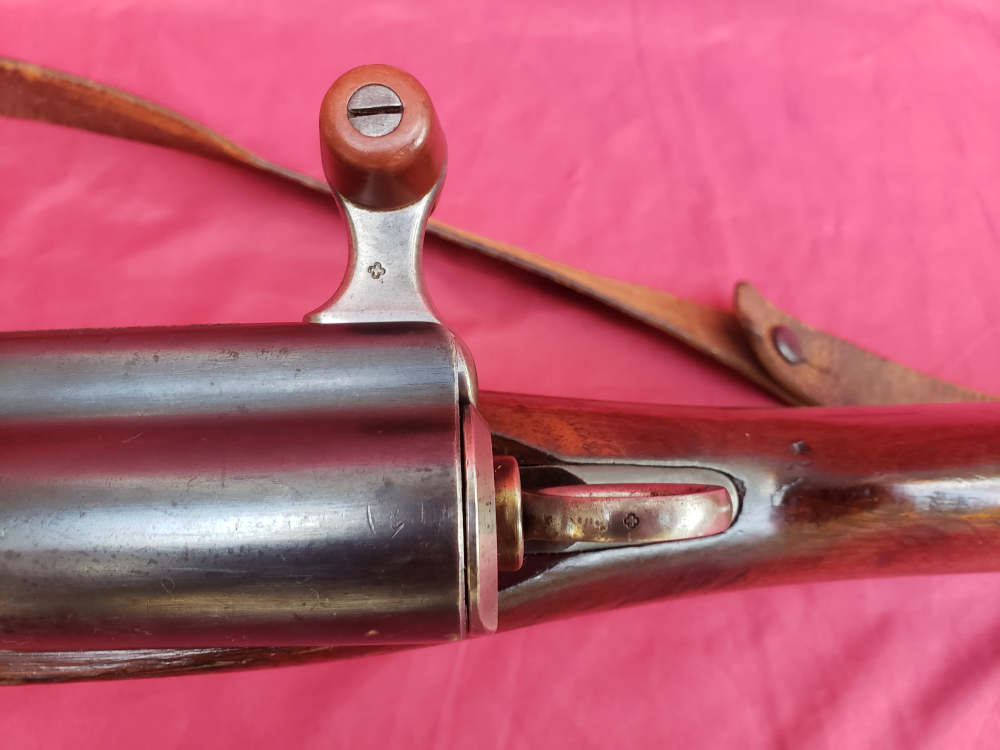 Schmidt-Rubin 1889 - Original Sling and Muzzle Cap - Stunning - Antique-img-46