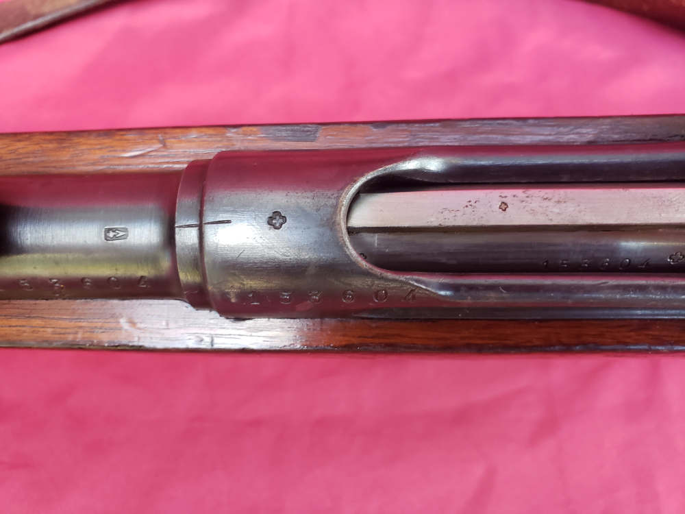 Schmidt-Rubin 1889 - Original Sling and Muzzle Cap - Stunning - Antique-img-50