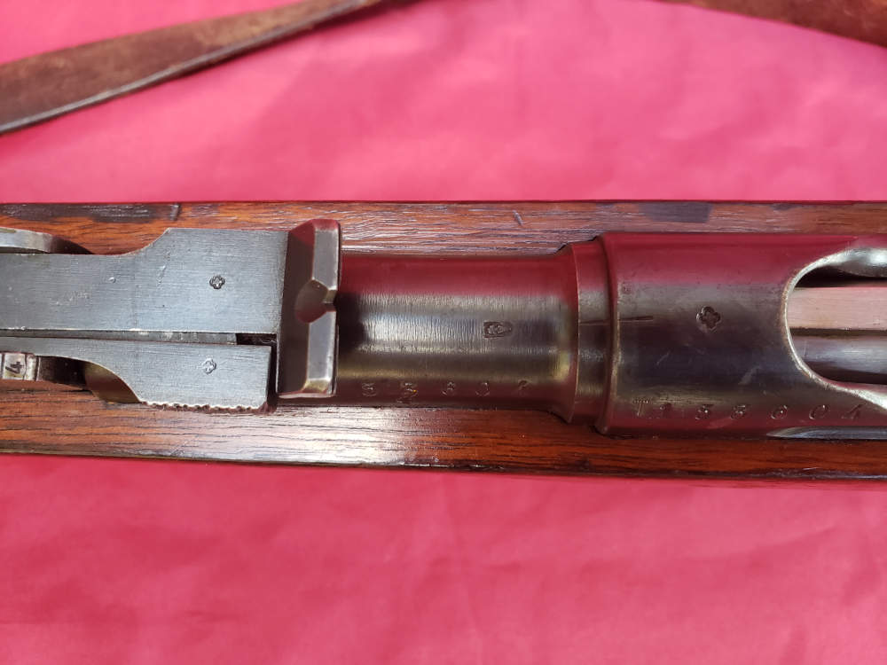 Schmidt-Rubin 1889 - Original Sling and Muzzle Cap - Stunning - Antique-img-51