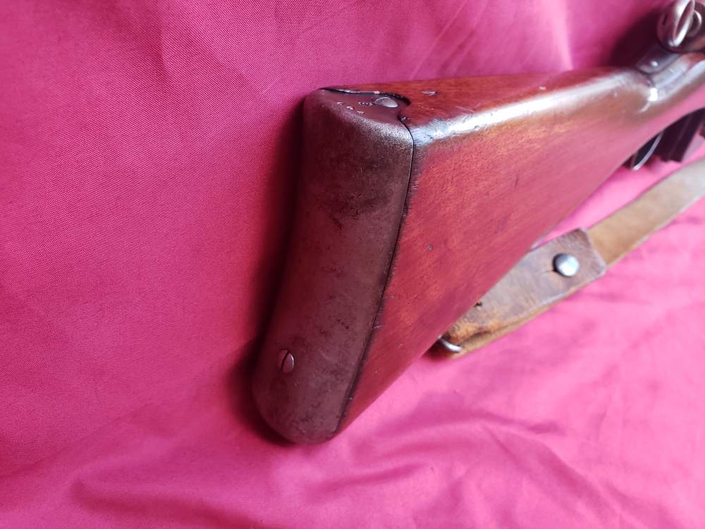 Schmidt-Rubin 1889 - Original Sling and Muzzle Cap - Stunning - Antique-img-5