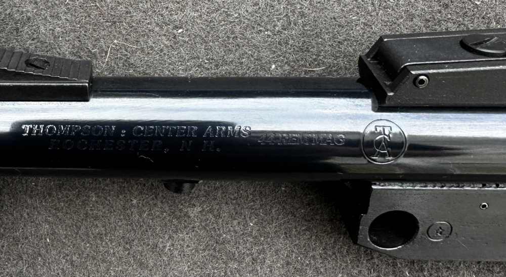 Scarce 6.5” TC Contender .44 Magnum Barrel Only, With Adjustable Sights,T/C-img-3