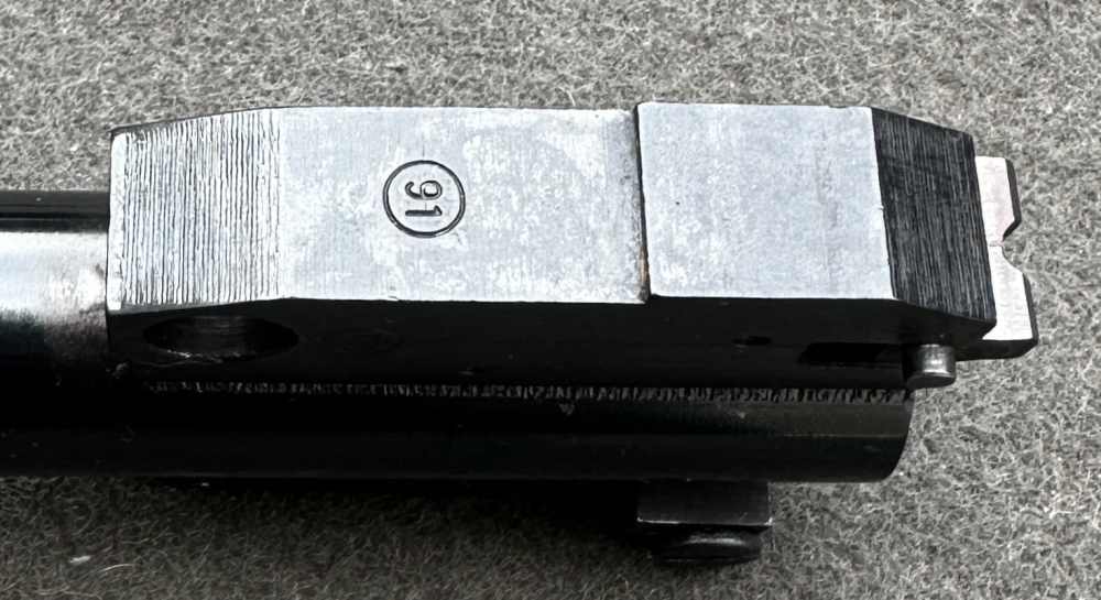 Scarce 6.5” TC Contender .44 Magnum Barrel Only, With Adjustable Sights,T/C-img-17