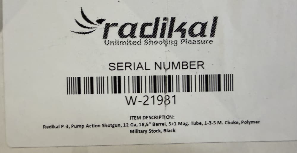 12G Pump Shotgun NIB-img-5