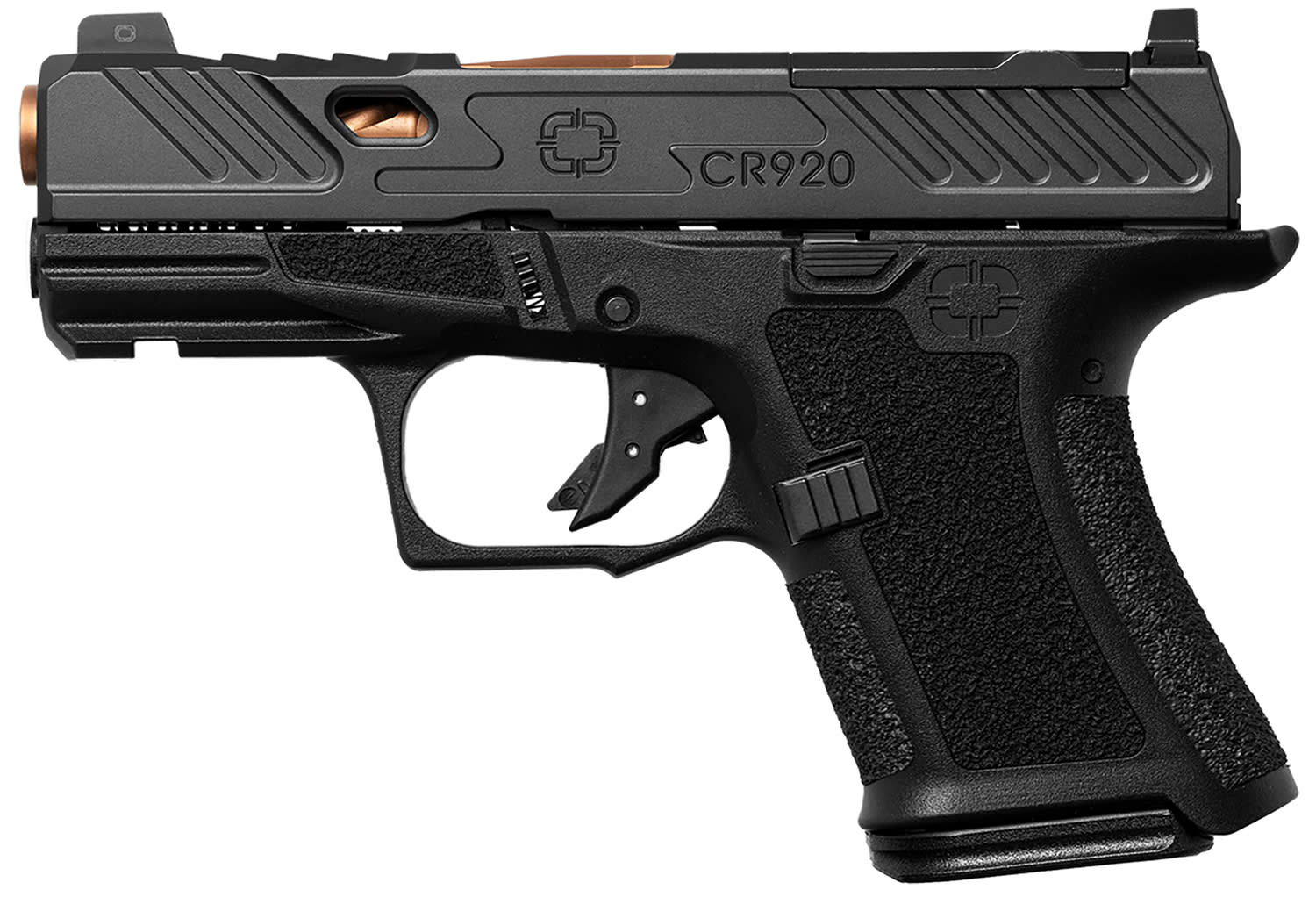 Shadow Systems CR920 Elite Sub-Compact 9mm Luger Pistol 3.40 Black SS4039-img-0
