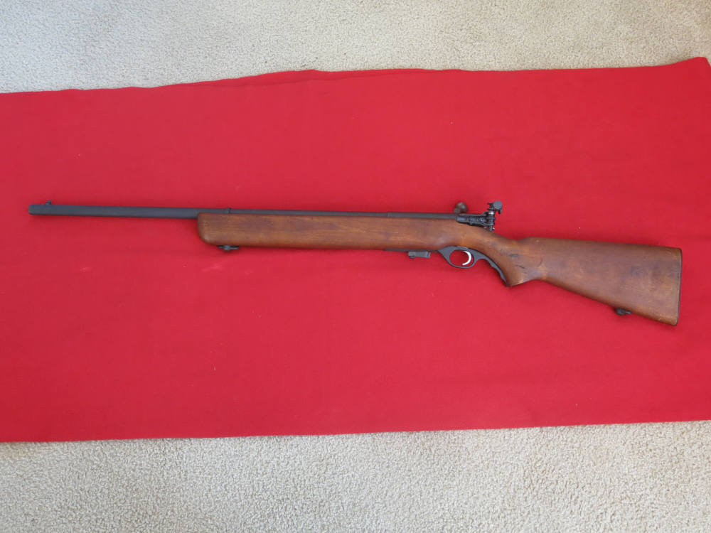 Mossberg WWII Model 44 U.S. PROPERTY. in 22 LR 26"Barrel C&R OK -img-4
