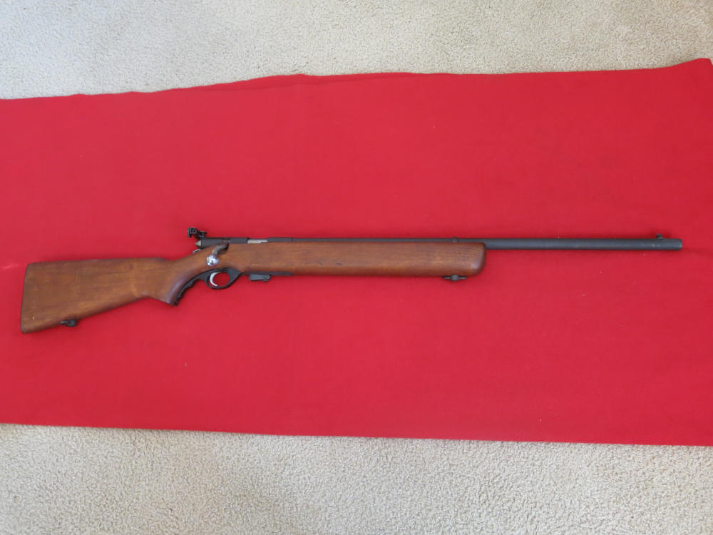Mossberg WWII Model 44 U.S. PROPERTY. in 22 LR 26"Barrel C&R OK -img-0