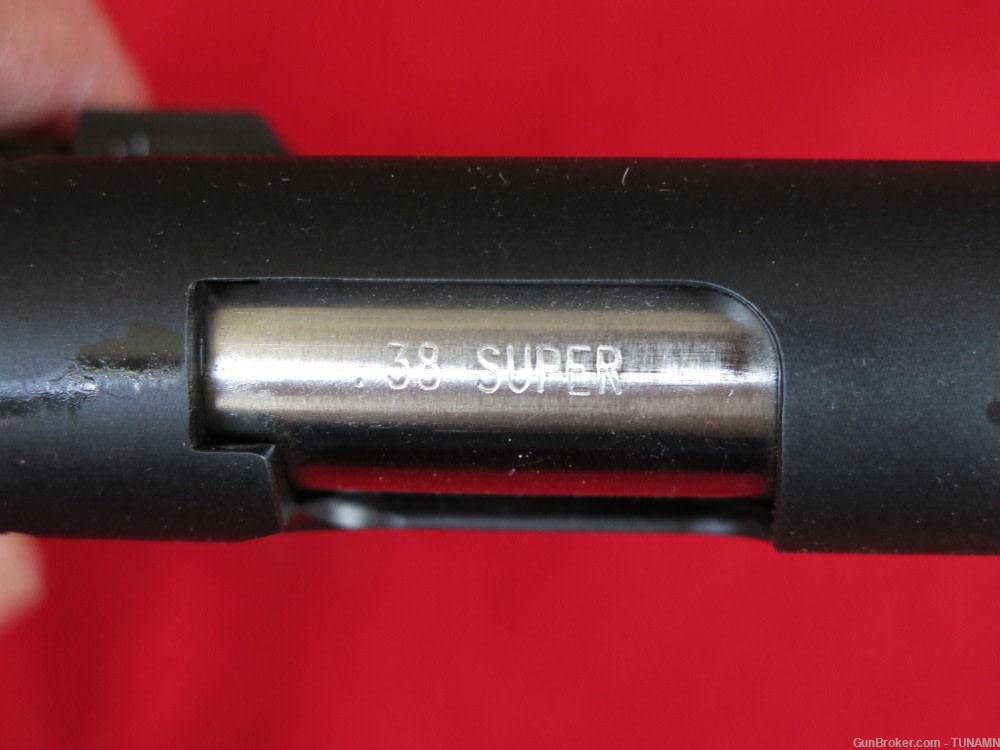 Tristar American Classic 1911 in 38 Super  5"barrel Excellent Condition -img-9