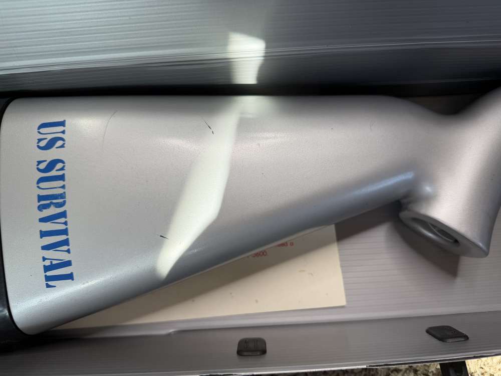 Henry US Survival .22 lr Model H002S Silver Nice! Trades!-img-2