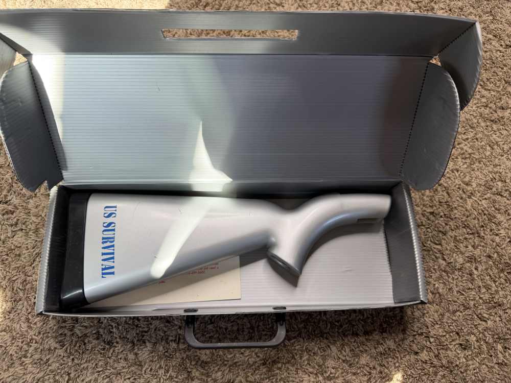 Henry US Survival .22 lr Model H002S Silver Nice! Trades!-img-1