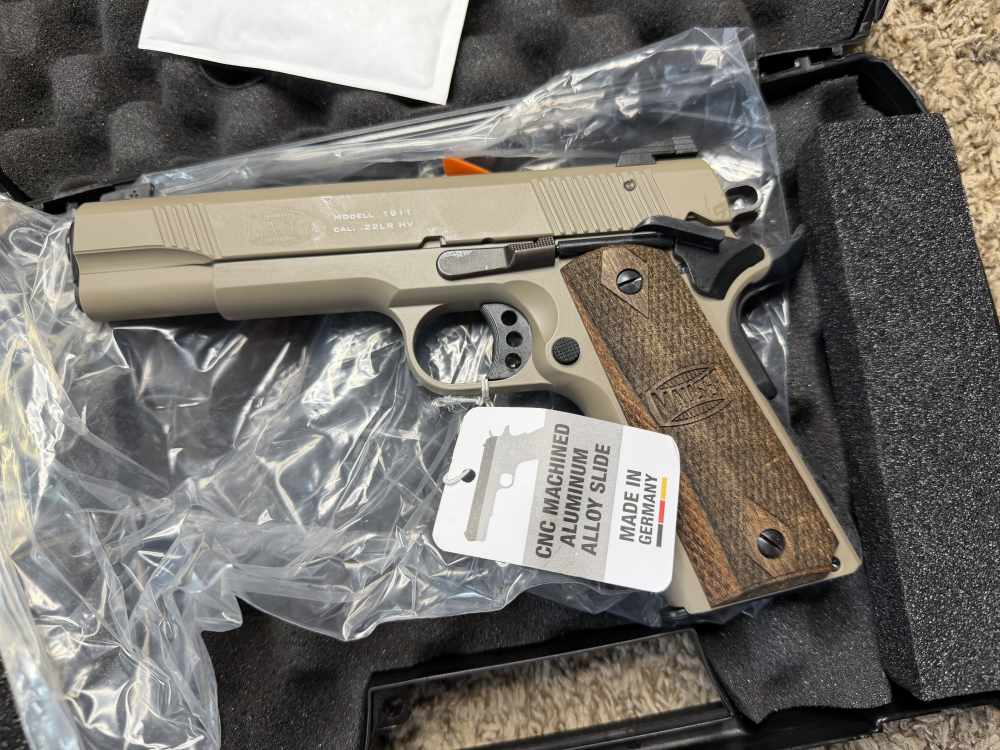 NIB Blue Line Solutions Mauser 1911 .22 lr hv NICE! Trades!-img-2