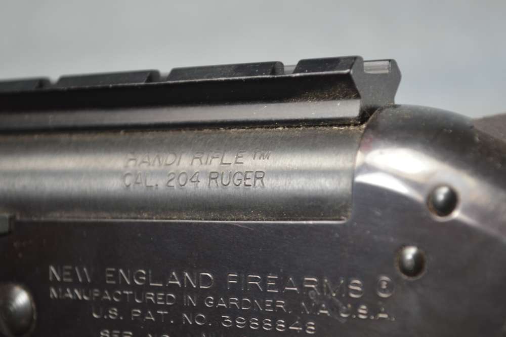 New England Firearms NEG Handi Rifle 204 Ruger Heavy Barrel Scarce-img-17