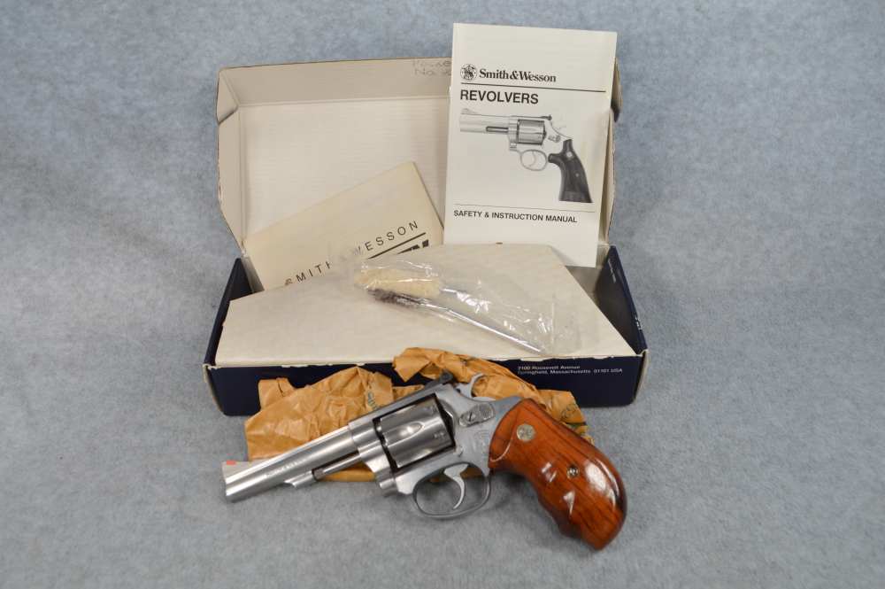 Ultra Scarce Smith & Wesson 631 4" .32 H&R Mag Box and Paperwork-img-0