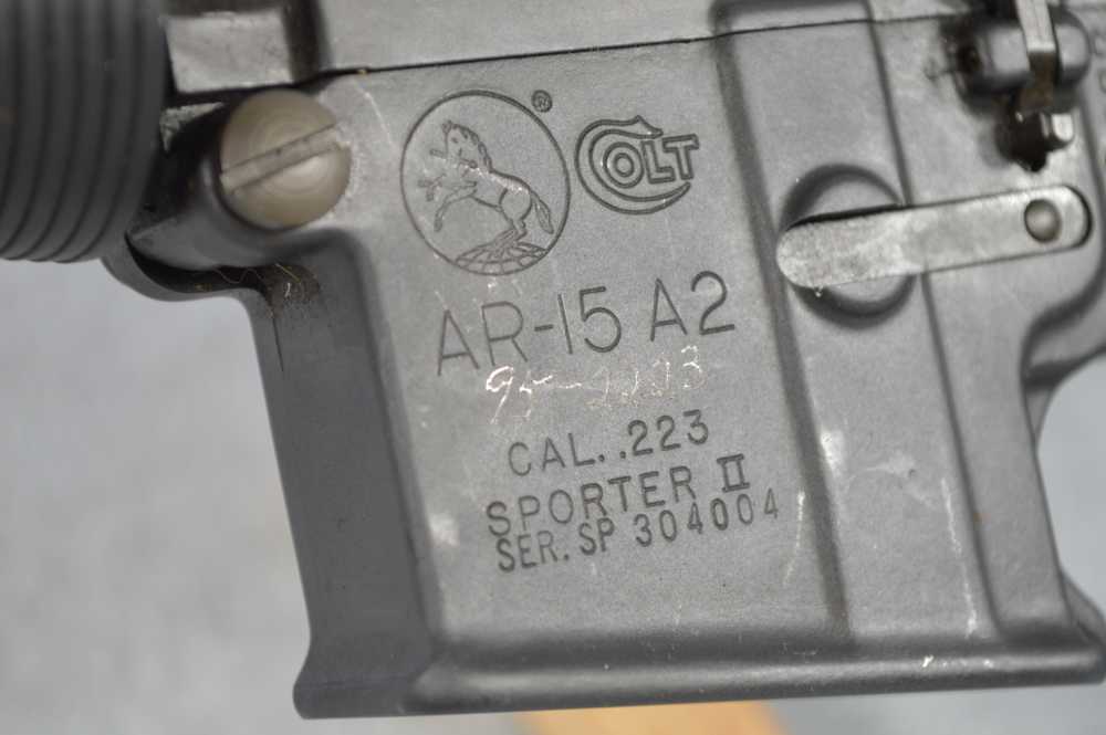 Pre Ban Colt AR-15 A2 Sporter II C MP Barrel 1:7 Slickside-img-6