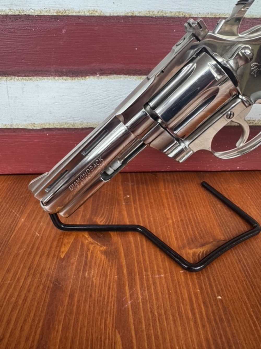 VG Cond 1975 Colt Diamondback 4" .38 Special w/ Foam Inner Box-img-1
