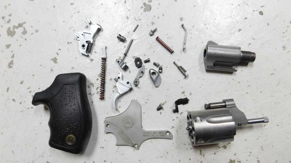 Taurus Model 85 Stainless 38 Special Parts Kit Grip/2 Inch Barrel/5 Shot-img-4