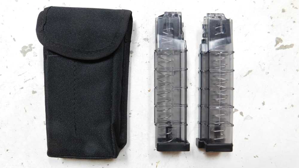 2X VZ61 Czech Scorpion 9mm Makarov Magazines w/Pouch-img-0