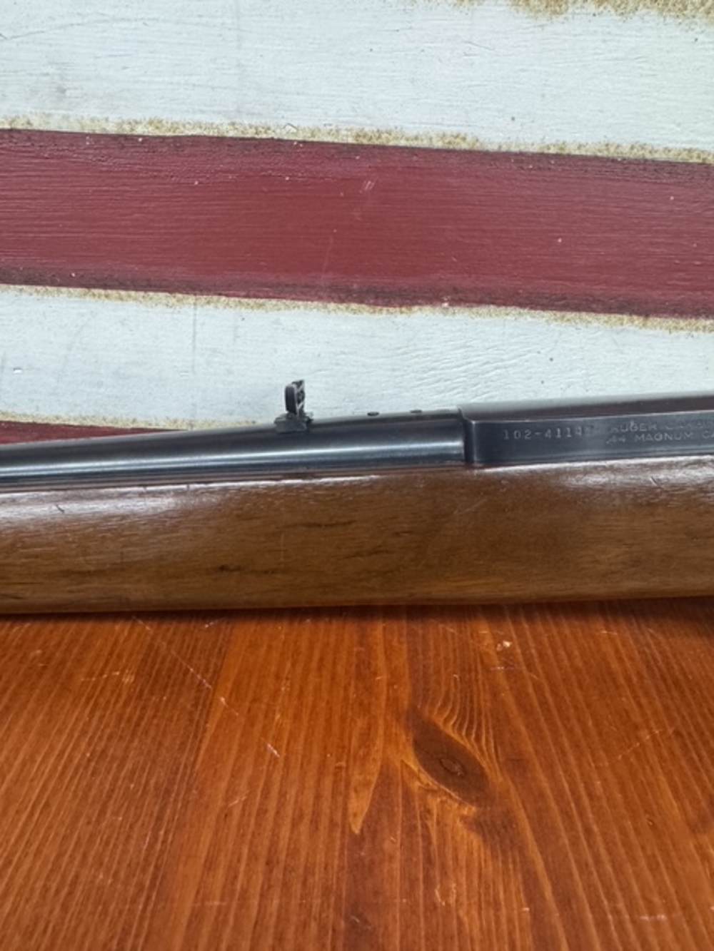 1977 Ruger 44 Carbine VG Cond - 18" 44 MAG w/ Vintage Scope rings-img-12