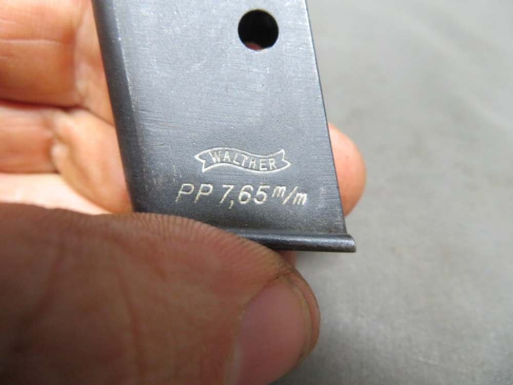 WWII GERMAN WALTHER PP PISTOL MAGAZINE-LUFTWAFFE CONTRACT-img-1