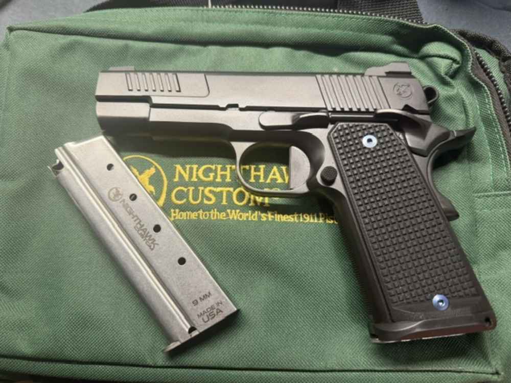 Nighthawk Custom Delegate 9mm Commander 1911 4.25" 9mm-img-0