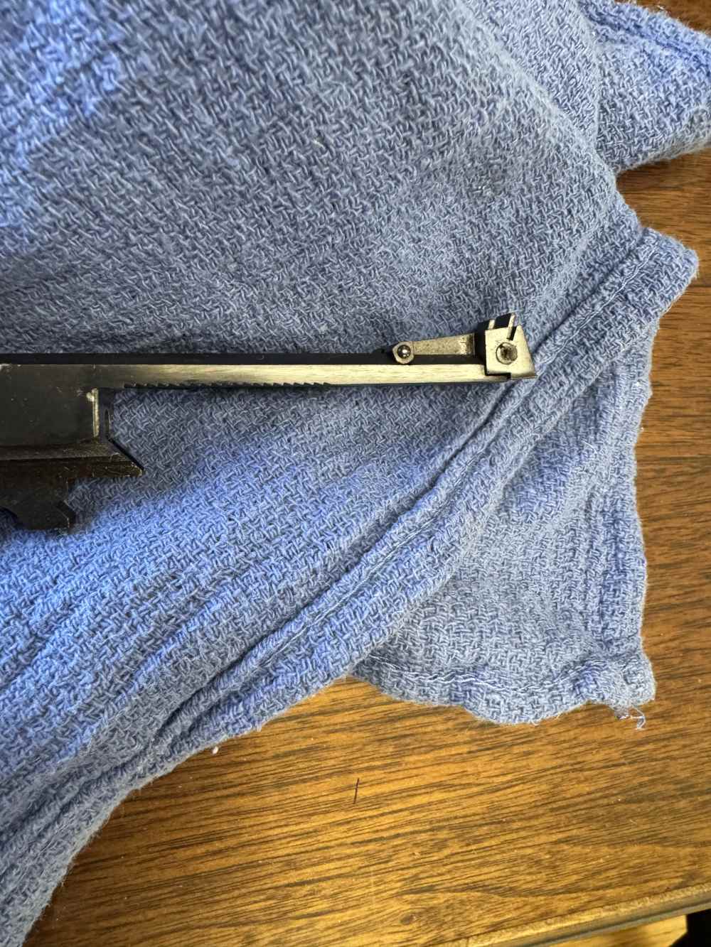 SMITH AND WESSON MODEL 41 5 INCH BARREL, ADJ SITES, TARGET CROWN, .22 LR.-img-4