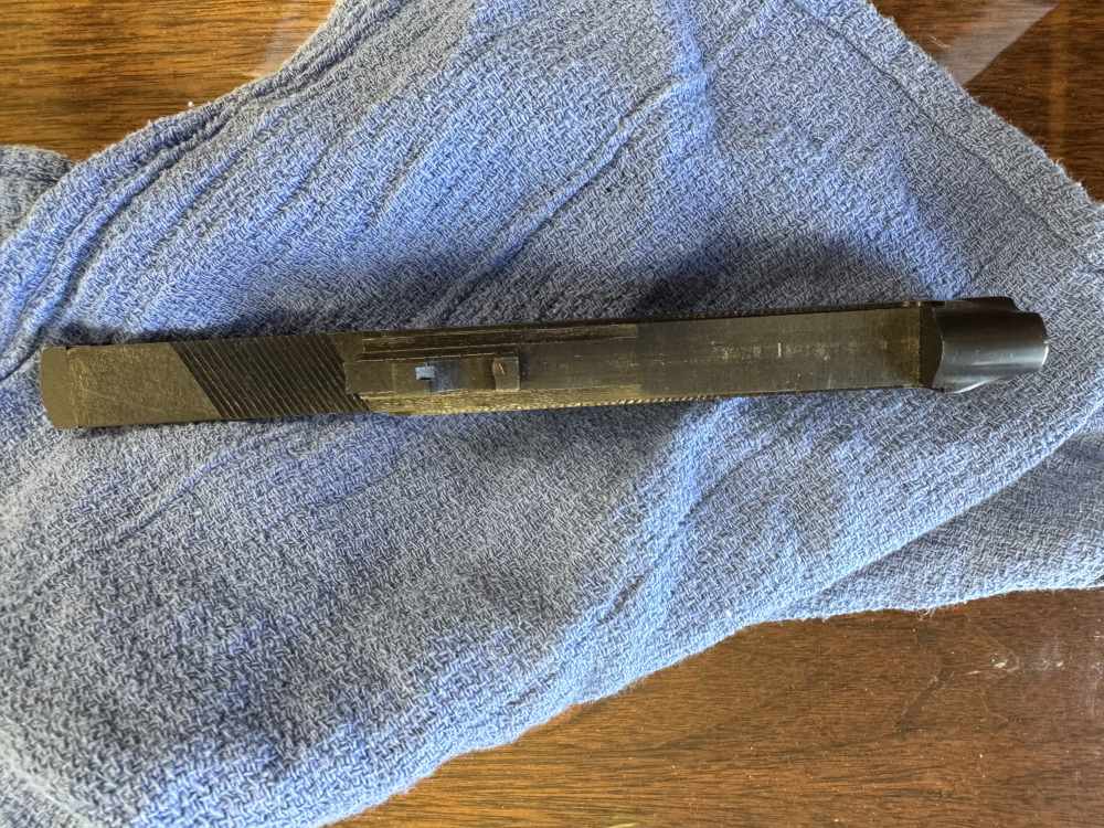 SMITH AND WESSON MODEL 41 5 INCH BARREL, ADJ SITES, TARGET CROWN, .22 LR.-img-13