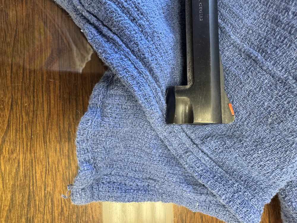 SMITH AND WESSON MODEL 41 5 INCH BARREL, ADJ SITES, TARGET CROWN, .22 LR.-img-6