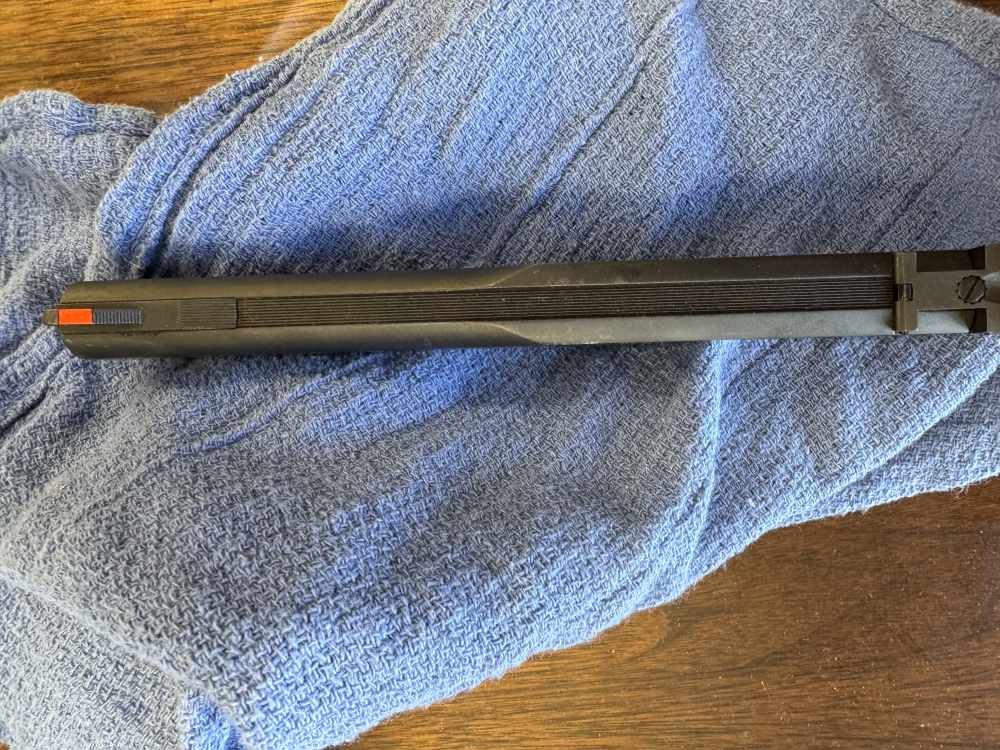 SMITH AND WESSON MODEL 41 5 INCH BARREL, ADJ SITES, TARGET CROWN, .22 LR.-img-11