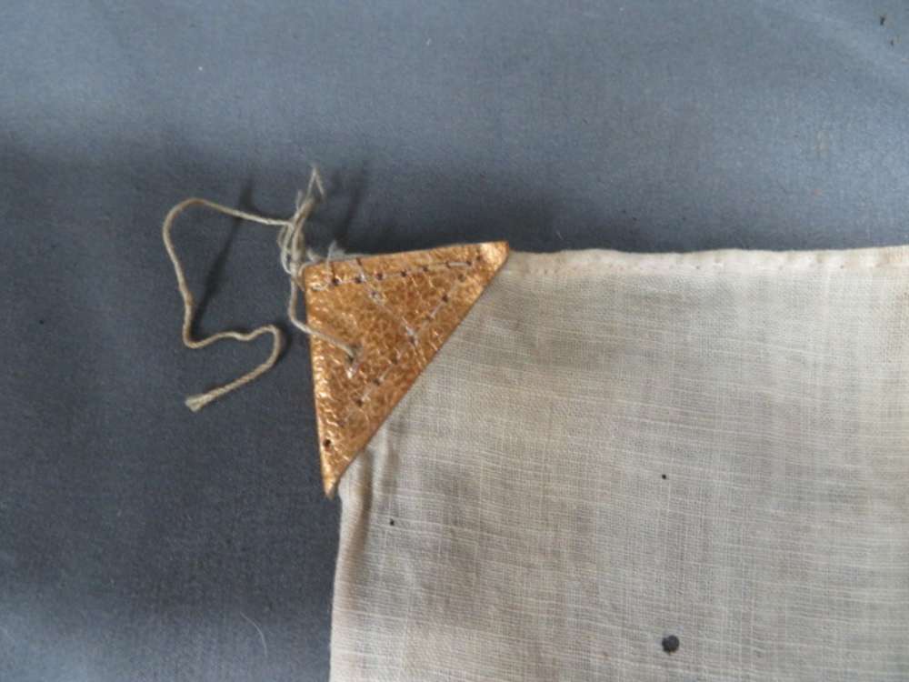 WWII JAPANESE HINOMARU MEATBALL FLAG-ORIGINAL-RIFLE SIZE-img-2