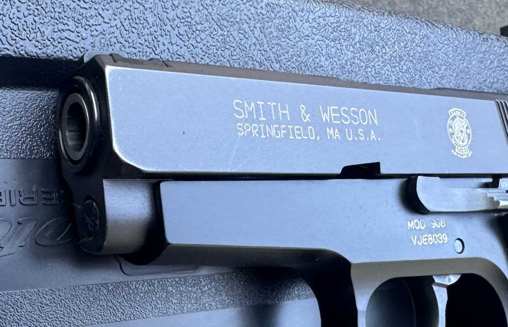 S&W 908 Compact Lightweight 9mm 8-round Pistol, Metal Frame, 2002-img-8